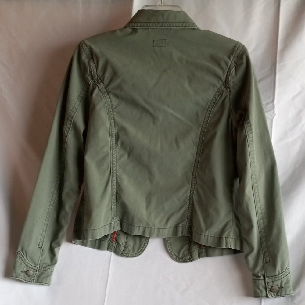 Army Green Mossimo Button Down Jacket - image 7